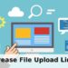 Increase File Upload Limits