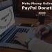 Make Money Online PayPal Donations