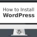 How to install WordPress